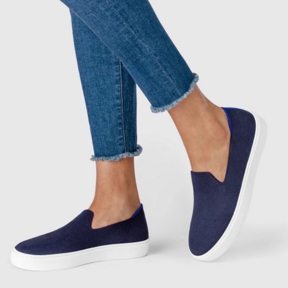 Rothy's Shoes - Rothy's The Sneaker in Deep Navy